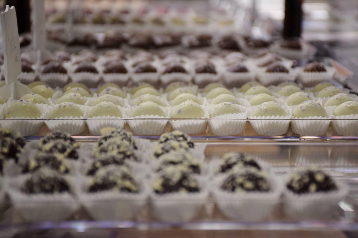 Sweet-DeLights, located at 113 W. Main St., Unit A, in Genoa, opened Saturday, May 14, 2022. Truffles can be purchased in white, milk and dark chocolates, and flavors include vanilla, chocolate, maple, pecan, key lime and banana.