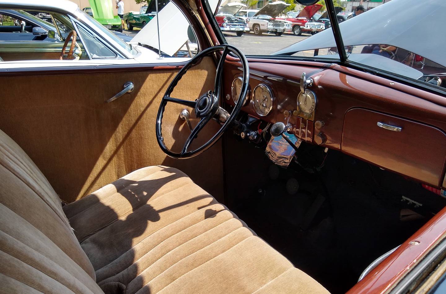 Photos by Rudy Host, Jr. - 1937 Ford Slantback Interior
