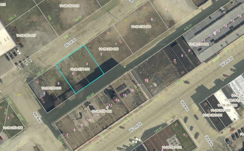 Rock Falls City Council members OK'd the purchase of a vacant lot (PIN 11-28-276-011) along West First Street for $30,000 during their Tuesday, Dec. 5, 2023, meeting. The lot is directly north of the former Micro Industries property.