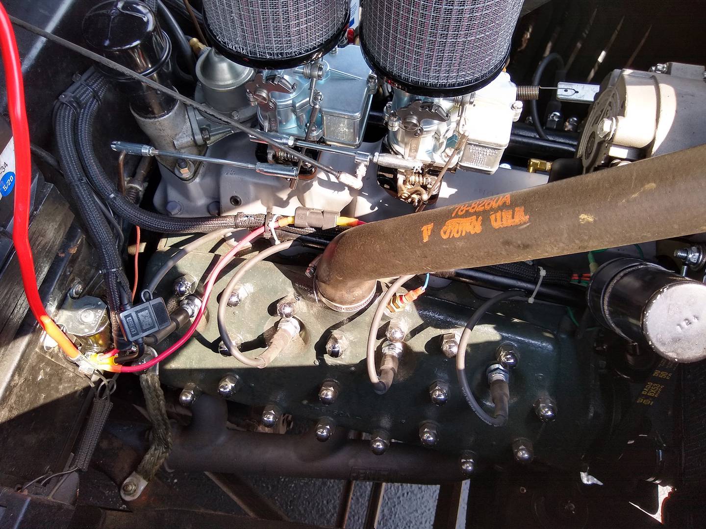 Photos by Rudy Host, Jr. - 1937 Ford Slantback Engine