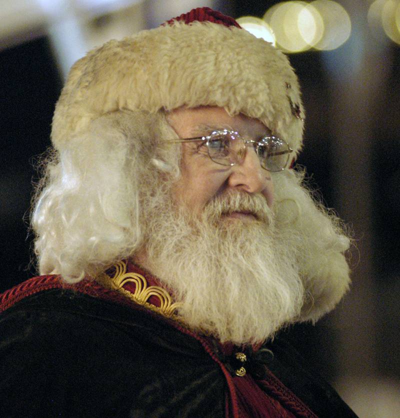Santa watches over Sterling's Sights & Sounds kickoff to the holiday season. The event in downtown Sterling was held on Friday, December 5, 2025.