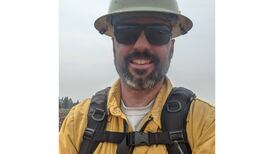 Forest fire management officer in Wilmington fought forest fire in Oregon