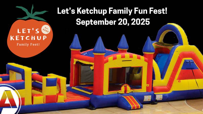 The Let's Ketchup Family Festival runs from 11 a.m. to 3 p.m. on Saturday at Adventure Commons.