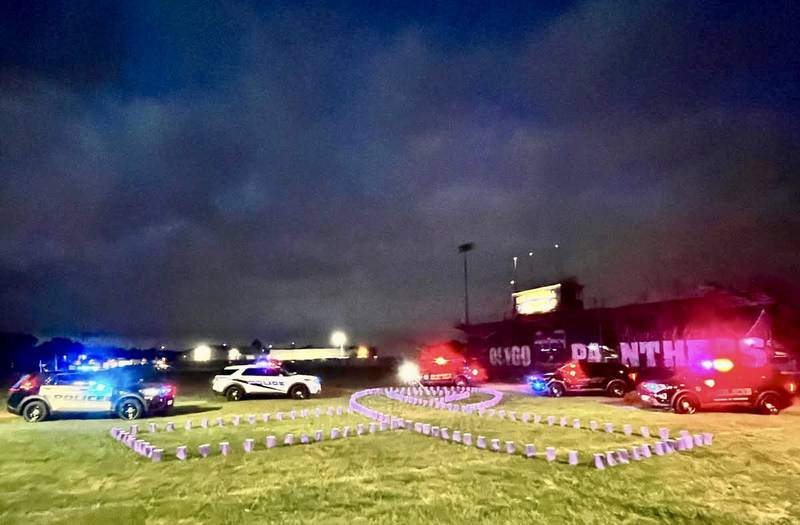 'Take Back the Night' was hosted by Mutual Ground in partnership with law enforcement agencies across Kendall County, including the Kendall County Sheriff's Office on Oct. 10, 2025 in Oswego.