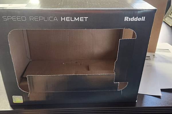 Donated Chicago Bears signed helmet stolen en route to Dixon for schools’ Stupor Bowl auction, probe underway 