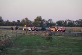 Rochelle-area fire departments respond to farm equipment fire with fatality in rural Steward