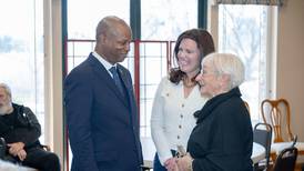 Faver Dias hosts event with Speaker Welch with seniors