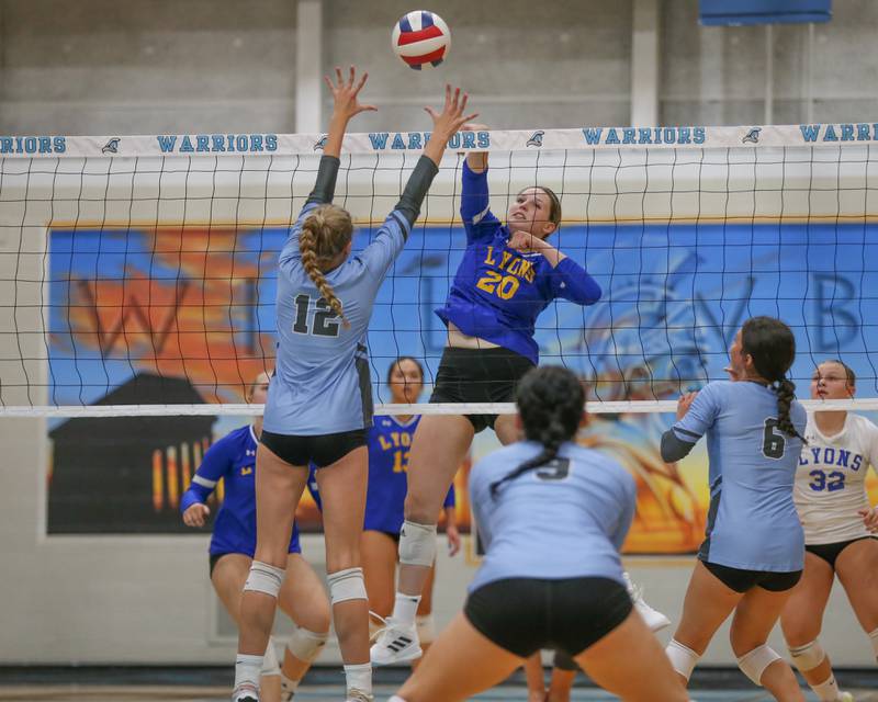 Photos Lyons vs. Willowbrook volleyball Shaw Local