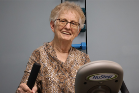 Resthave Care and Rehabilitation receives donations of bird baths, workout equipment