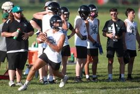 Woodstock North’s Parker Halihan settles in at quarterback, set to lead team coming off historic season