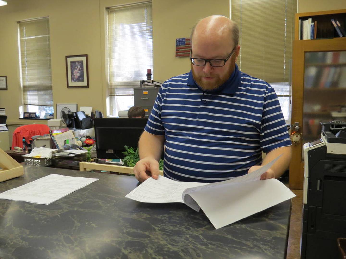 Bureau County Clerk Matt Eggers reviews results of the Nov. 3 General Election.