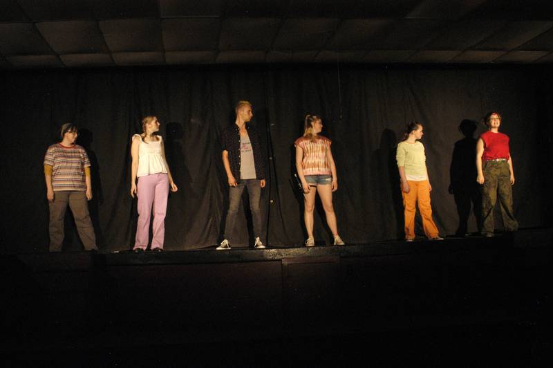 Actors from PACT begin their dress rehearsal on Wednesday, September 17, 2025. The Polo Area Community Theatre (PACT) is kicking off its 20th season with a production of The Lightning Thief: The Percy Jackson Musical. Performances will be held at the Old Polo Town Hall, now home to PACT, located at 117 N. Franklin Ave. Dates for the performance are September 19th ,20th and 26th at 7:00 and September 21st and 27th at 2:00.