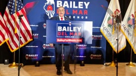 Bailey jumps into the governor’s race for a second time with Palatine’s Del Mar