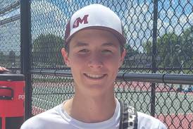 Boys tennis: Morris’ Connor Barth claims singles title at Class 1A La Salle-Peru Sectional