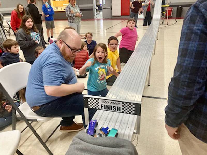 AWANA Pinewood Derby Night at Princeton Bible Church.