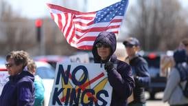 Photos: Will County protesters gather for No Kings rallies