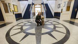 Photos: Therapy dog at Sterling High School