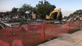 Former downtown Yorkville funeral home demolished