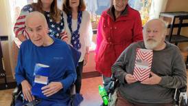 Sandwich VFW Auxiliary visits local veterans