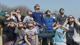 Photos: Students at St. Michael school in Streator view solar eclipse