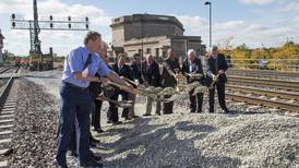 Yes, Joliet, a train station is being built