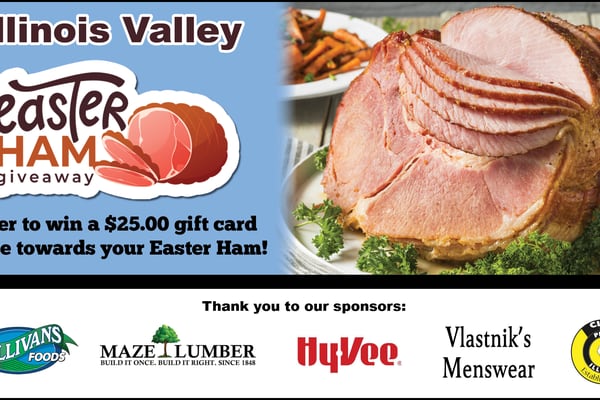 Illinois Valley Easter Ham Giveaway!