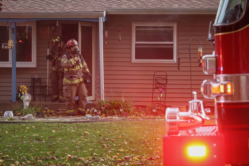 A fire in Crystal Lake left a home uninhabitable on Monday afternoon, Oct. 24, 2022, officials said.