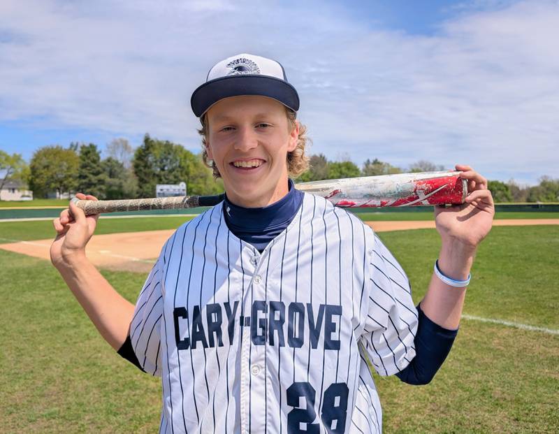 Cary-Grove senior Brock Iverson is finishing up his senior season of baseball, more than 10 years after being diagnosed with was diagnosed with T-cell acute lymphoblastic leukemia.