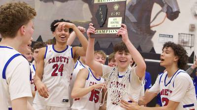 Boys basketball: Collin Wainscott scores 35, shoots Marmion past Kaneland to first regional title since 1977