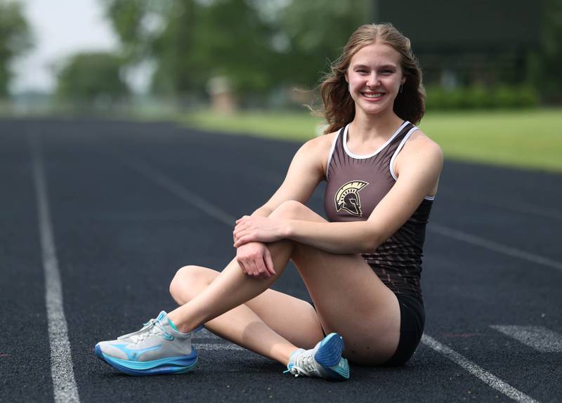 Sycamore's Alissa Stacy, Girls Track Athlete of the Year.