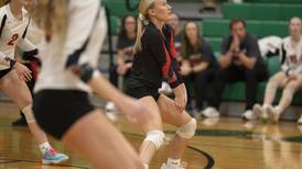 Photos: EP vs Oregon Class 2A volleyball regional
