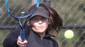 Photos: Area teams compete in Rochelle Class 1A girls tennis sectional
