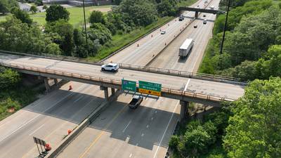Wabena Road bridge closed over I-80 in Minooka