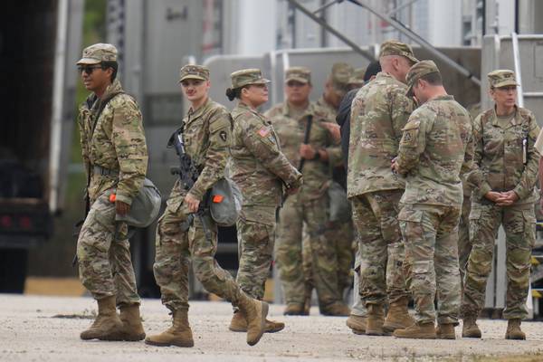 Will County becomes staging area for Texas National Guard