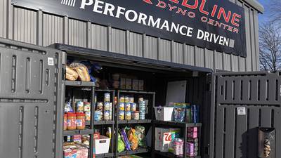 Windstorm doesn’t stop Sterling food pantry project