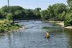 Inaugural El Cardunal Paddle a 6-mile paddle down Fox River