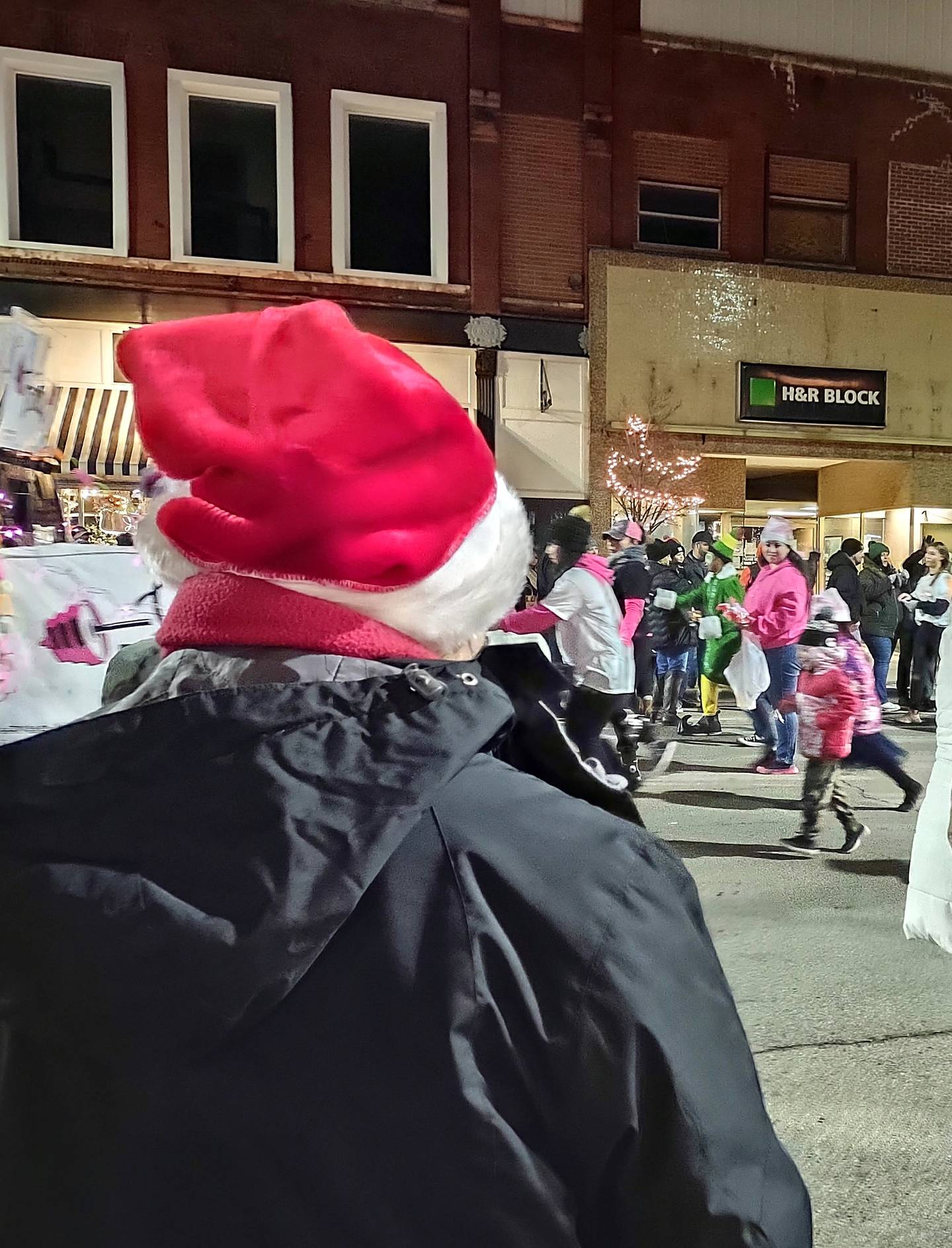 The lighted parade makes its way down Main Street in Streator during the Keeping Christmas Close to Home festivities Saturday, Nov. 27, 2021.