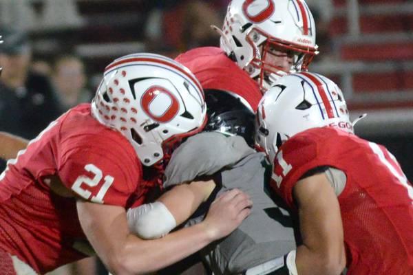 Photos: Oregon downs Rock Falls in BNC football action