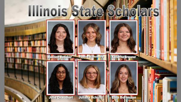 6 Streator High School students named Illinois State Scholars