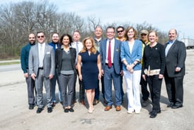 Officials celebrate completion of US 41 and Stearns School Road project