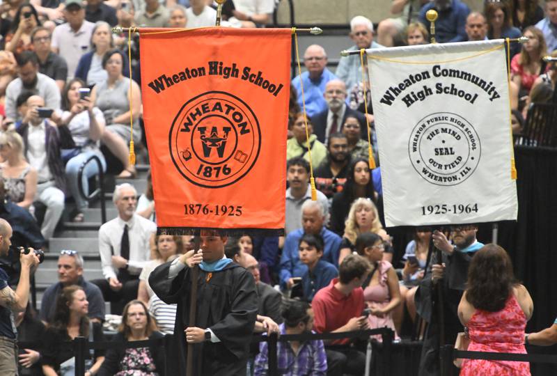 Wheaton Warrenville South High School held its graduation ceremony on Saturday, May 25, 2024 at the College of DuPage in Glen Ellyn.