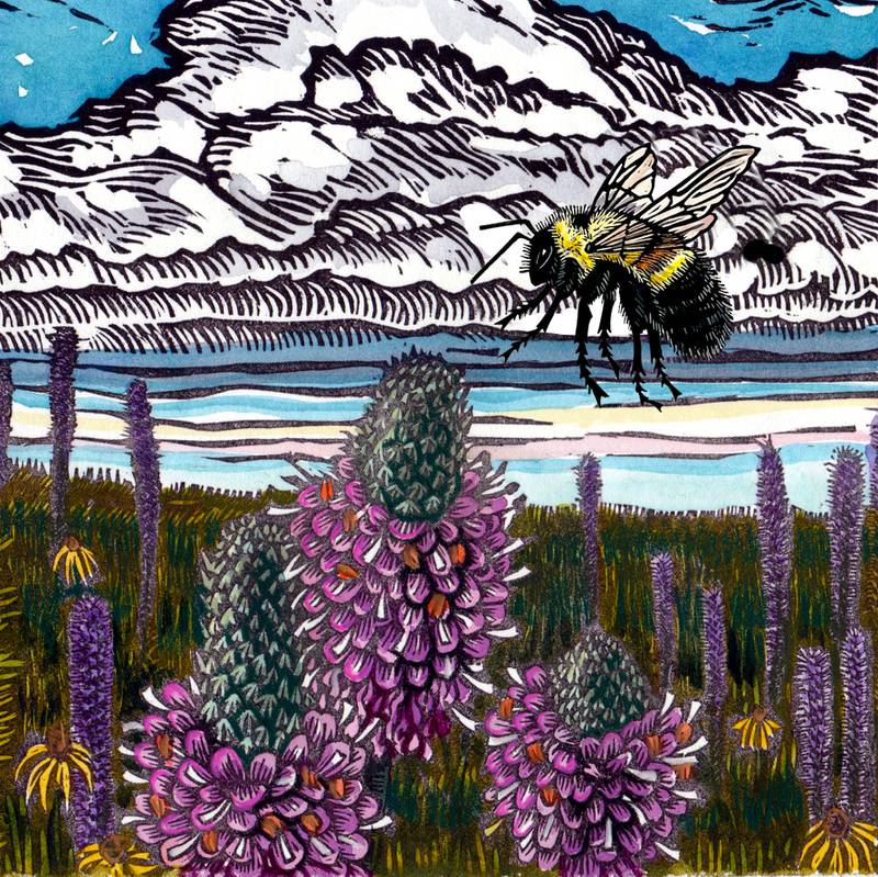 “Prairie Reverie” exhibit at Plum Creek Nature Center in Will County features more than 30 original works by Orland Park artist Carrie Carlson.