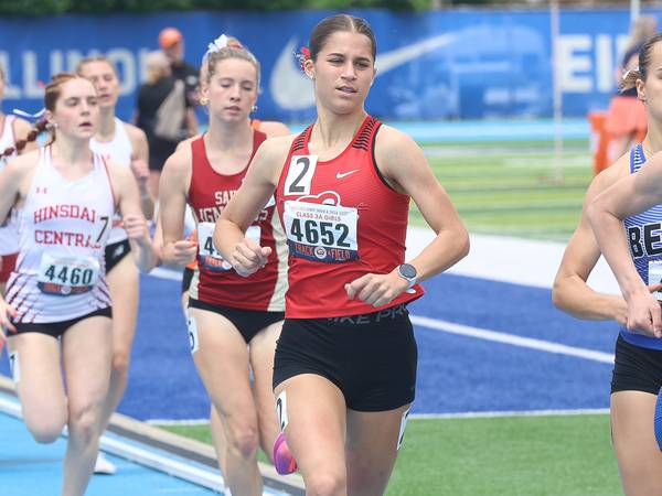 Photos: IHSA host girls state track and field in Charleston