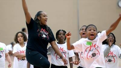 Photos: Large turnout for A'Jah Davis Foundation Basketball Camp
