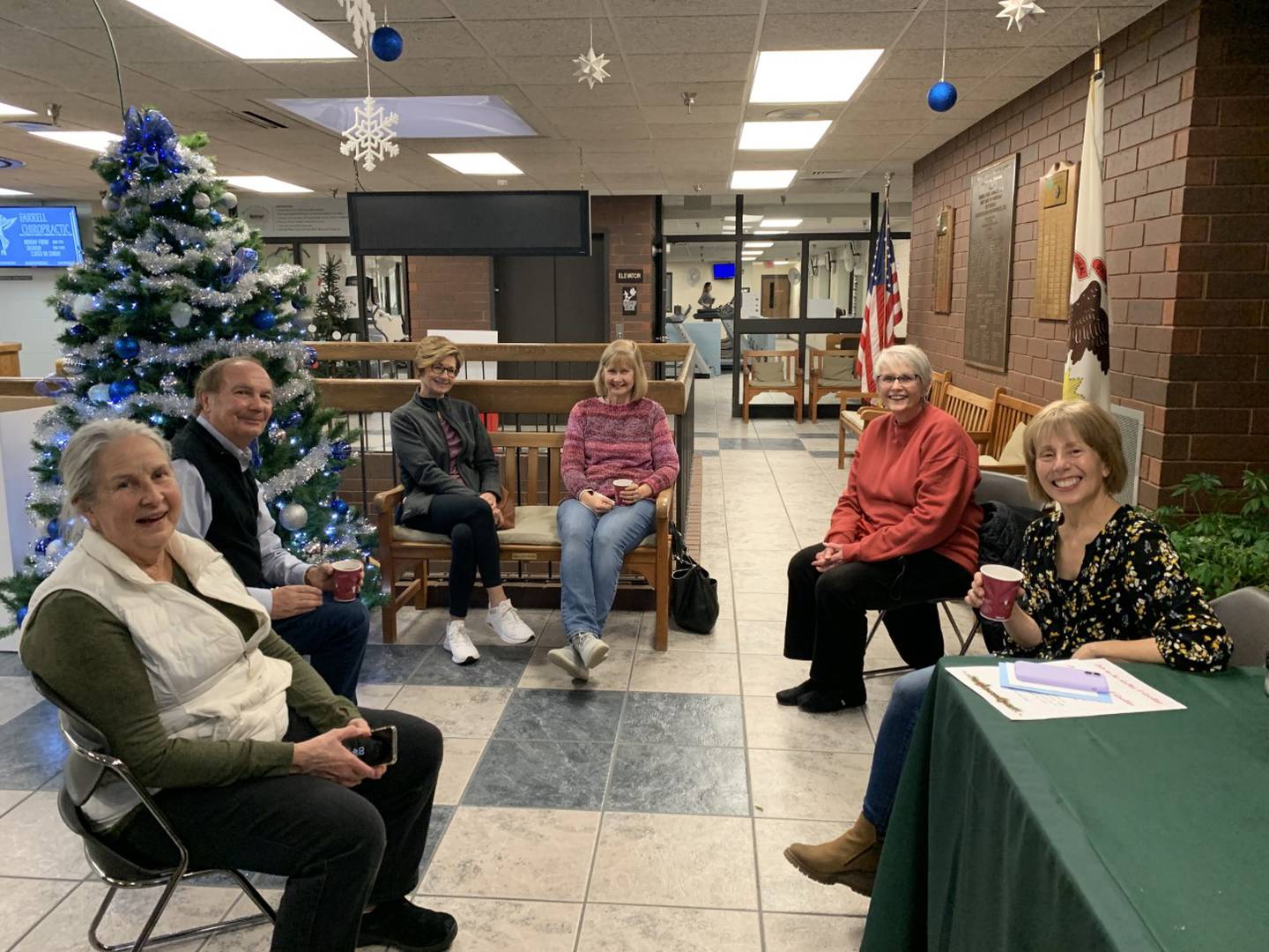 After over 26 years of part-time work with the Princeton Park District, Sandy Efflandt was honored with a farewell coffee with co-workers this past Wednesday.