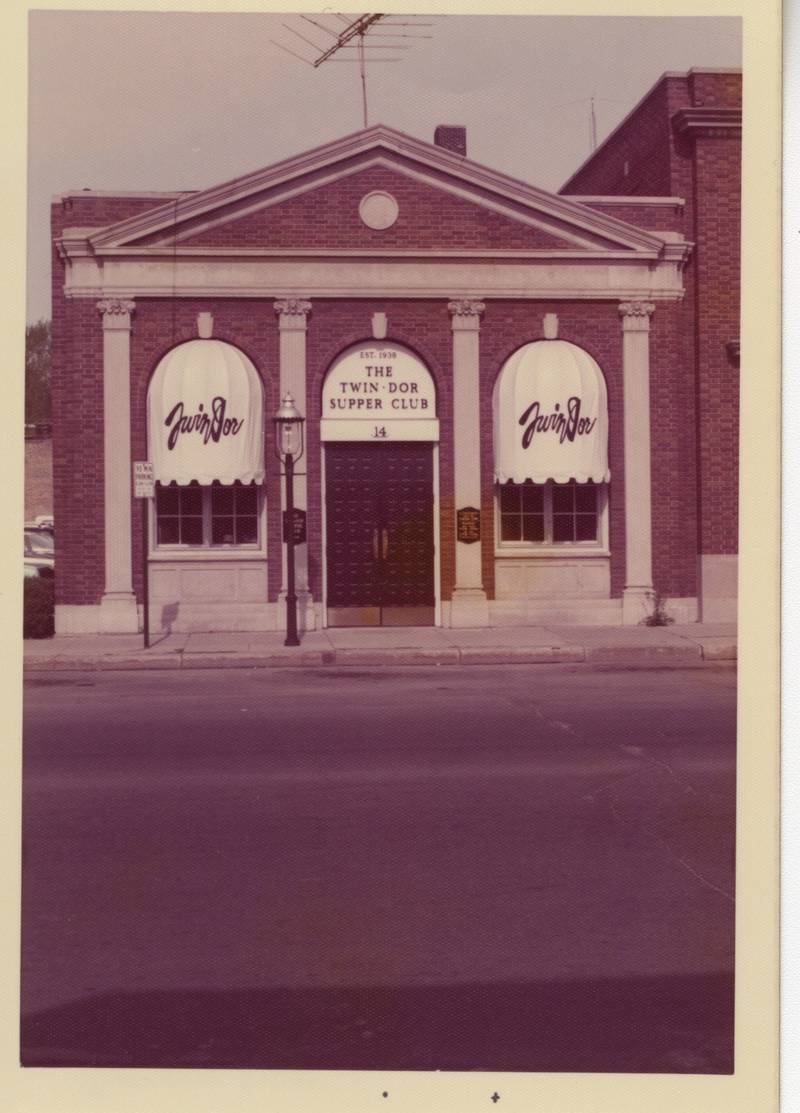 The former Twin Dor Supper Club at 14 S. Third St. in Geneva.