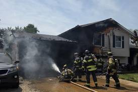 Joliet home damaged in fire
