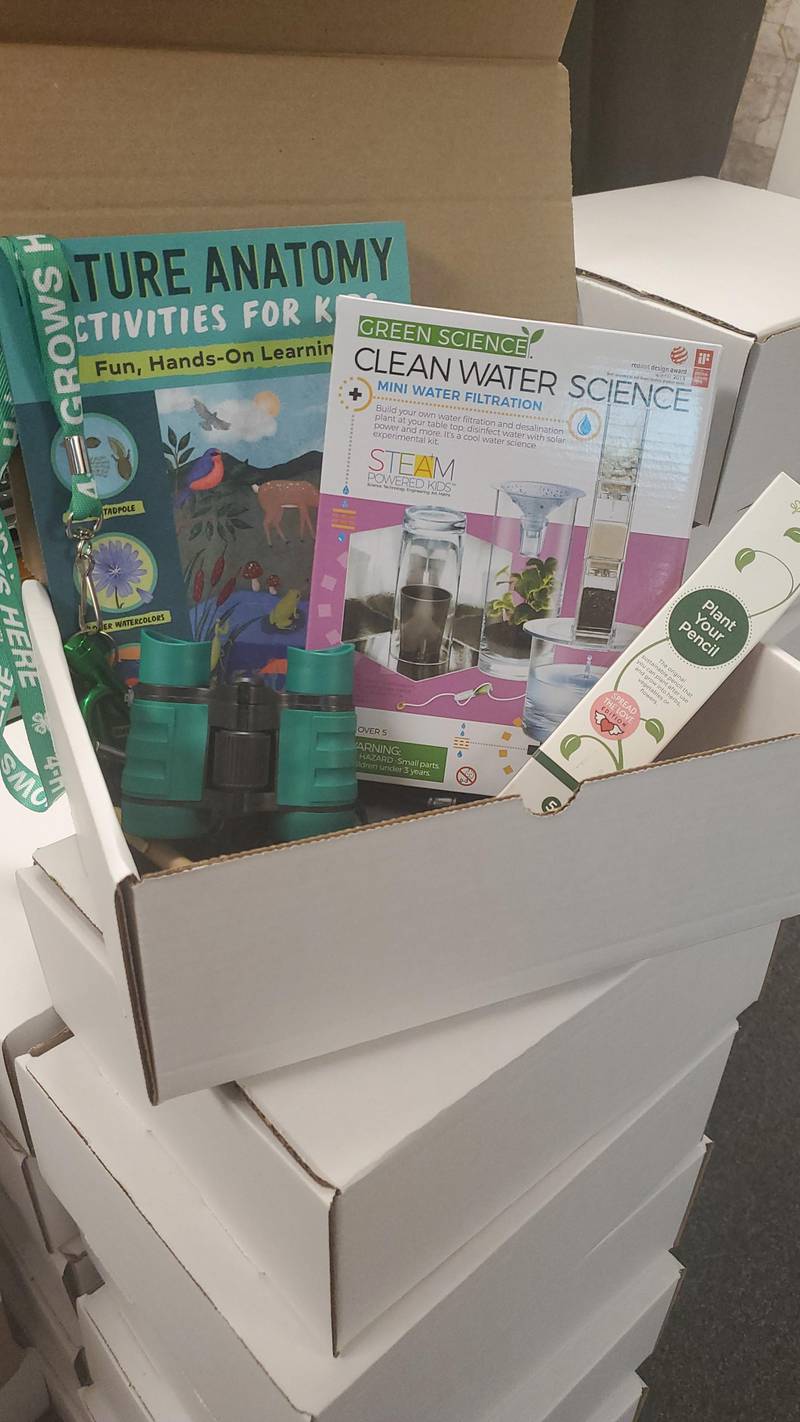 Marshall-Putnam Soil and Water Conservation District is set to offer participants a conservation camp in a box. The office has built the box in hopes to help the end of summer pass a bit better.