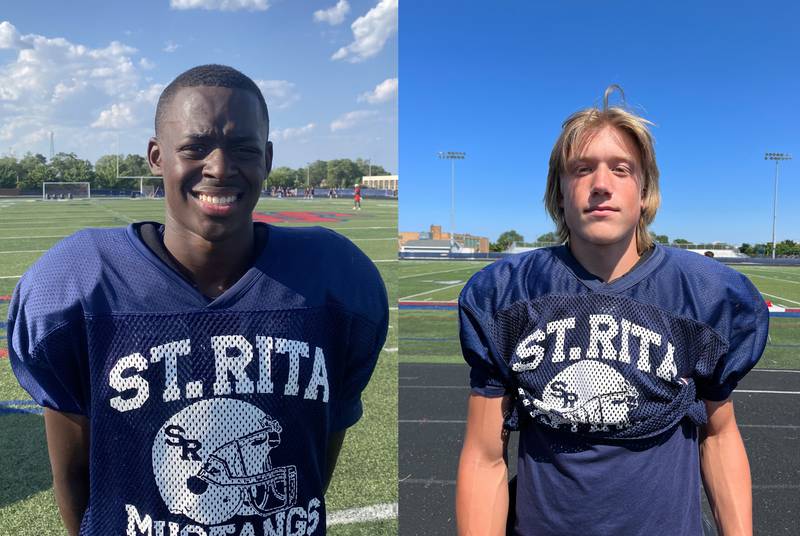 St. Rita's Michael Collins and Jett Hilding