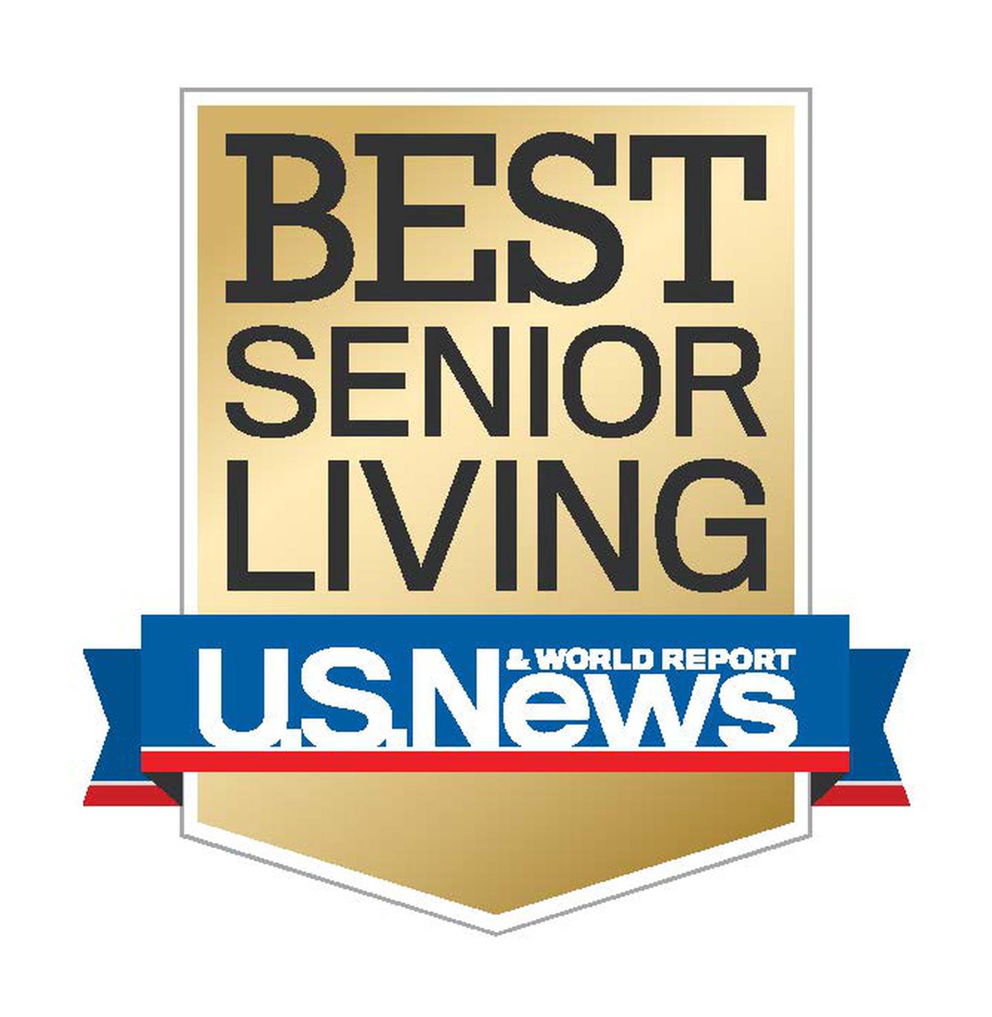 U.S. News and World Report Best Senior Living badge